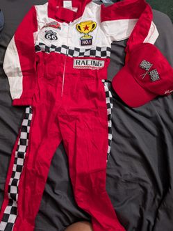Child NASCAR Driver Costume Size 5-7