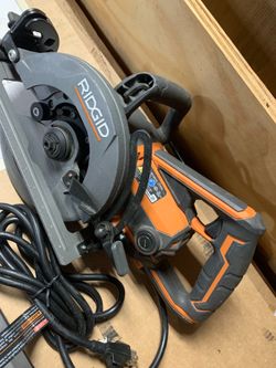 RIDGID THRUCOOL 15 Amp 7-1/4 in. Worm Drive Circular Saw