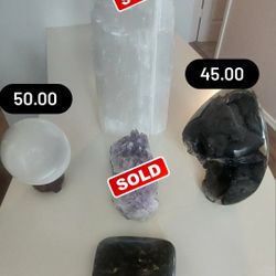 Crystals!!!!!! 30.00