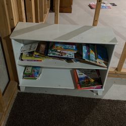Children Books 2-10 And Bookshelf 
