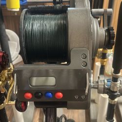 lp S120 Electric Reel With ‘rj Boyle Rod