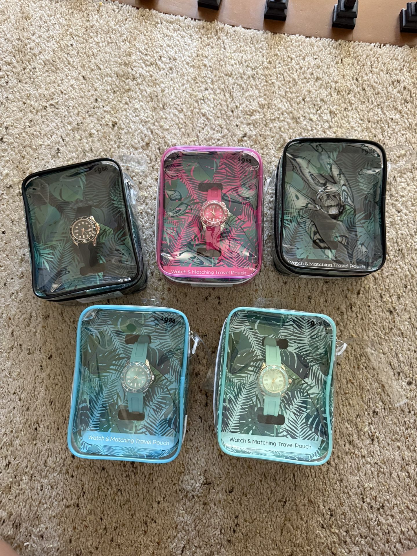 Watch & Matching Travel Pouch