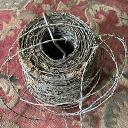 new old stock barb wire