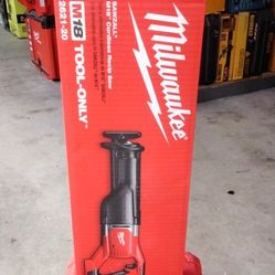 MILWAUKEE M18 Sawzall Cordless Recip Saw. Tool Only 
