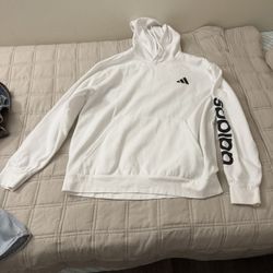 White adidas Hoodie
