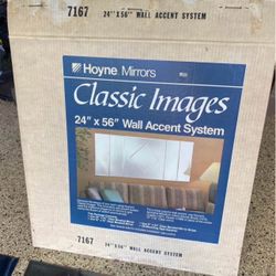 New 1980s Postmodern Wall Mirror 