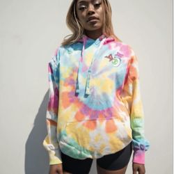 New LV tie dye Murakami hoodie Size M L supreme