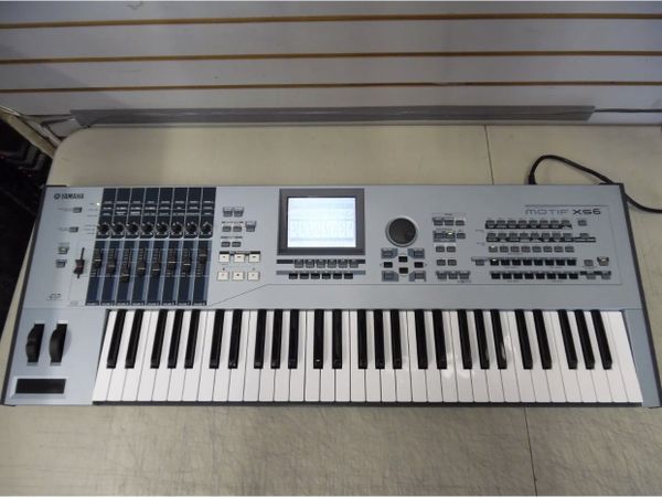 Yamaha Motif Xs6 Keyboard Synthesizer With Skb Hard Case For Sale In
