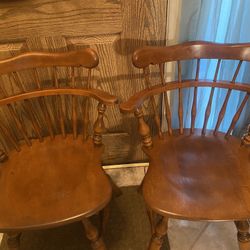 Antique Furniture by Ethan Allan( A Pair Of Chairs)