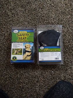 Car Seat Fleece Lined Dog Harnesses