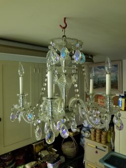 Bohemian Crystal chandelier