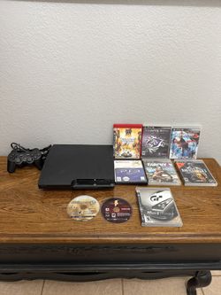 PlayStation 3 120GB Console + 9 Games Bundle