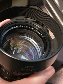 Rare Noctilux M F/1 50mm Early Version 2 (e60)