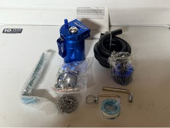 Aluminum oil catch can