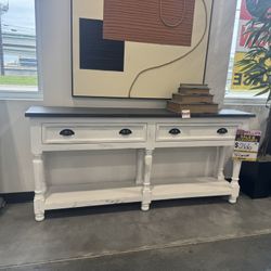 74" CONSOLE/ Sofa Table / 