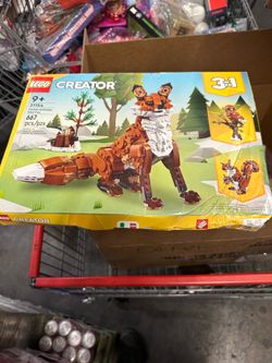 LEGO Creator 3 in 1 Forest Animals Red Fox Toys - Building Toys for Kids, Boys & Girls, Ages 9+ - W/ 3 Building Options into Fox, Owl, or Squirrel - G