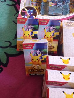 POKEMON 30th 55packs total !!!
