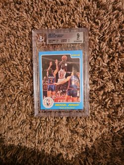 1986 Star "BEST OF THE NEW/OLD #2 MICHAEL JORDAN  BECKET 9