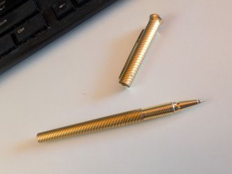 Vintage Pierre Cardin rollerball pen, from the 1980s