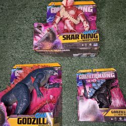 Godzilla Toys Lot 