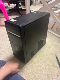 HP Pavilion PC Starter Shell (Case, Power Supply, Motherboard, AMD Quad-Core CPU) - CASH ONLY