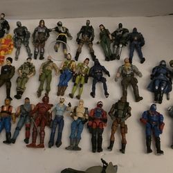 Vintage Gi Joe Toy Lot 