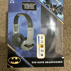 Bat Man Kids Headphones 