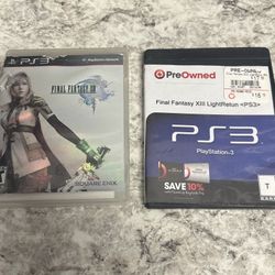 Final Fantasy 13 And Lightning Returns Ps3