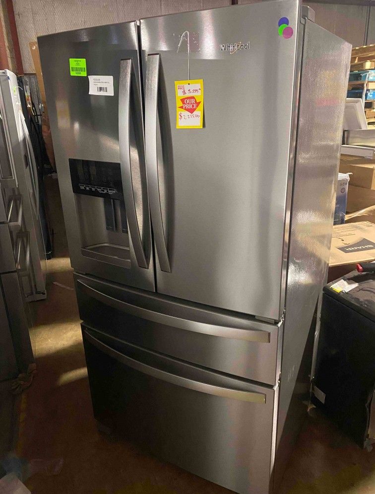 WHIRLPOOL WRX735SDHZ 24.5-cu ft 36-in French Door Refrigerator