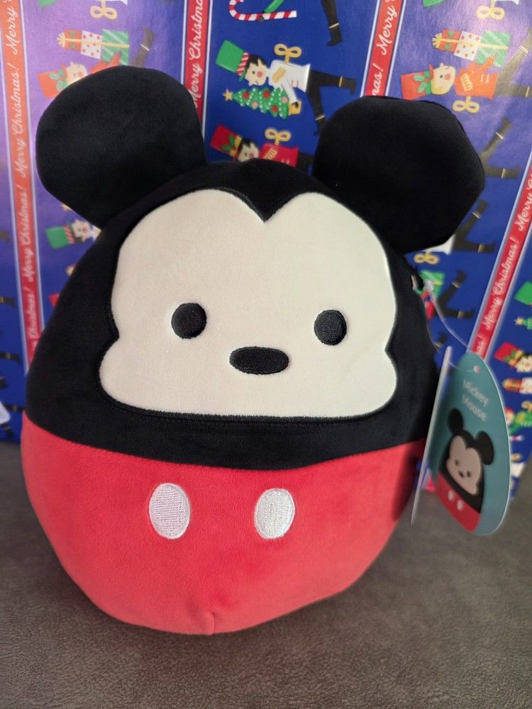 New Squishmallow Disney Mickey Mouse 8inch 