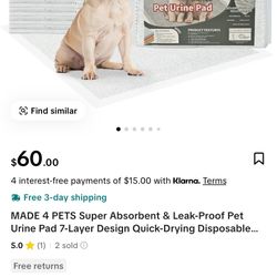 Pet Urine Pads