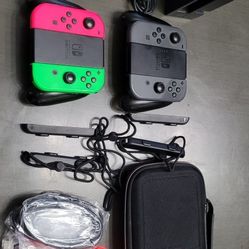 Nintendo Switch With Accessories 