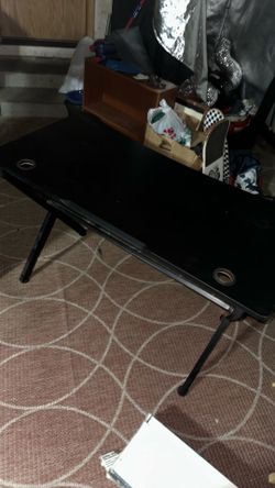Black Gaming Computer Desk