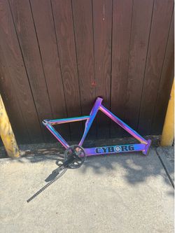 Cyborg bike frame.