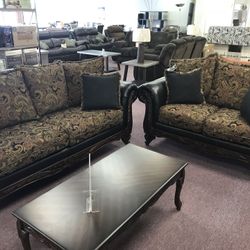 New formal living room set