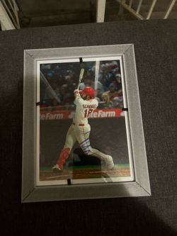 Nolan Schanuel signed photo