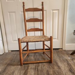 Vintage ladder back chair
