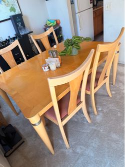 Dining table with 4 chairs