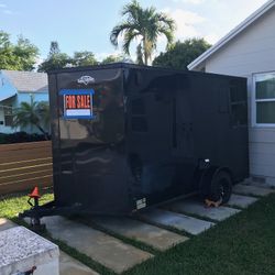 7x7x12 - 2024 Converted Cargo Trailer / Camper / Toy Hauler
