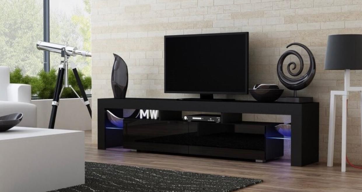 New Black Tv Stand