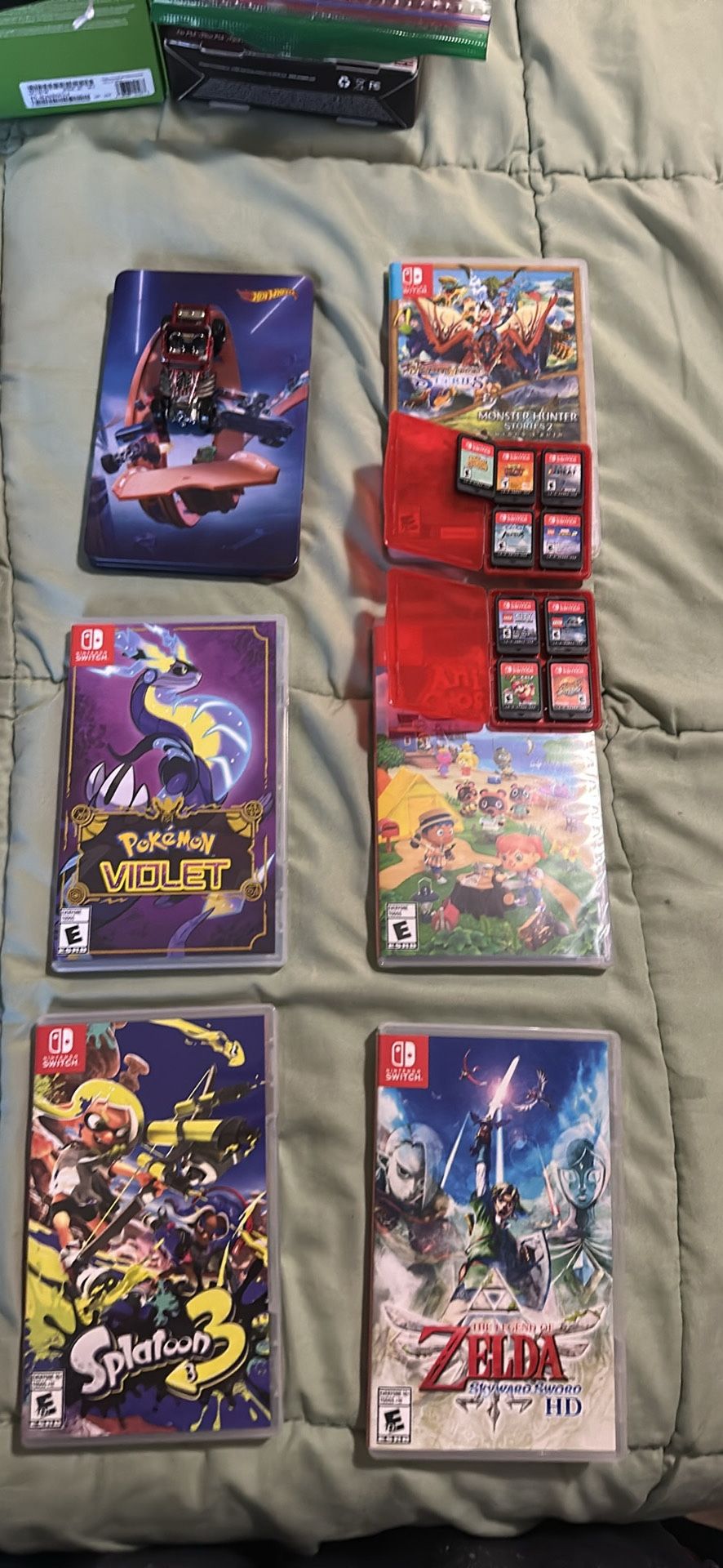 Lots Of Different Nintendo Switch Games