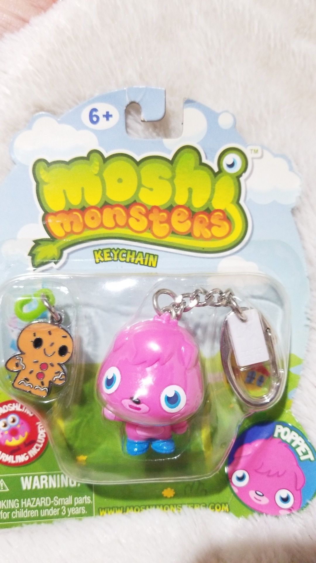 Moshi monsters keychain