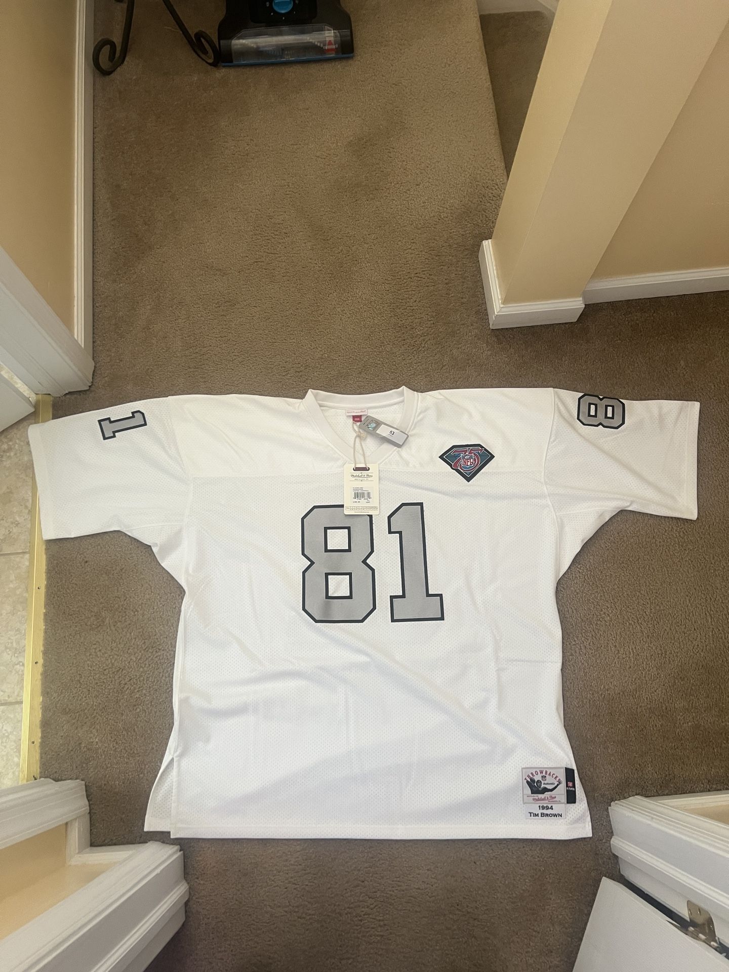 Tim Brown Los Angeles Raiders Jersey