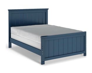 Twin size bed frame NAVY BLUE  …