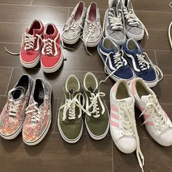 Women’s Sneakers (Vans And Adidas) 