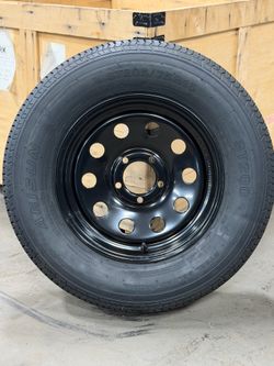 🛞 205-75R15 Tire & Wheel (Load C; 6 ply)