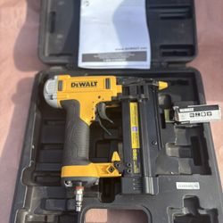 DeWalt 23 Gauge 2" Pneumatic Pin Nailer-DWFP2350-New/Unused, Fires 5/8”—2” Nails, Hard Case, Nails, Manual 