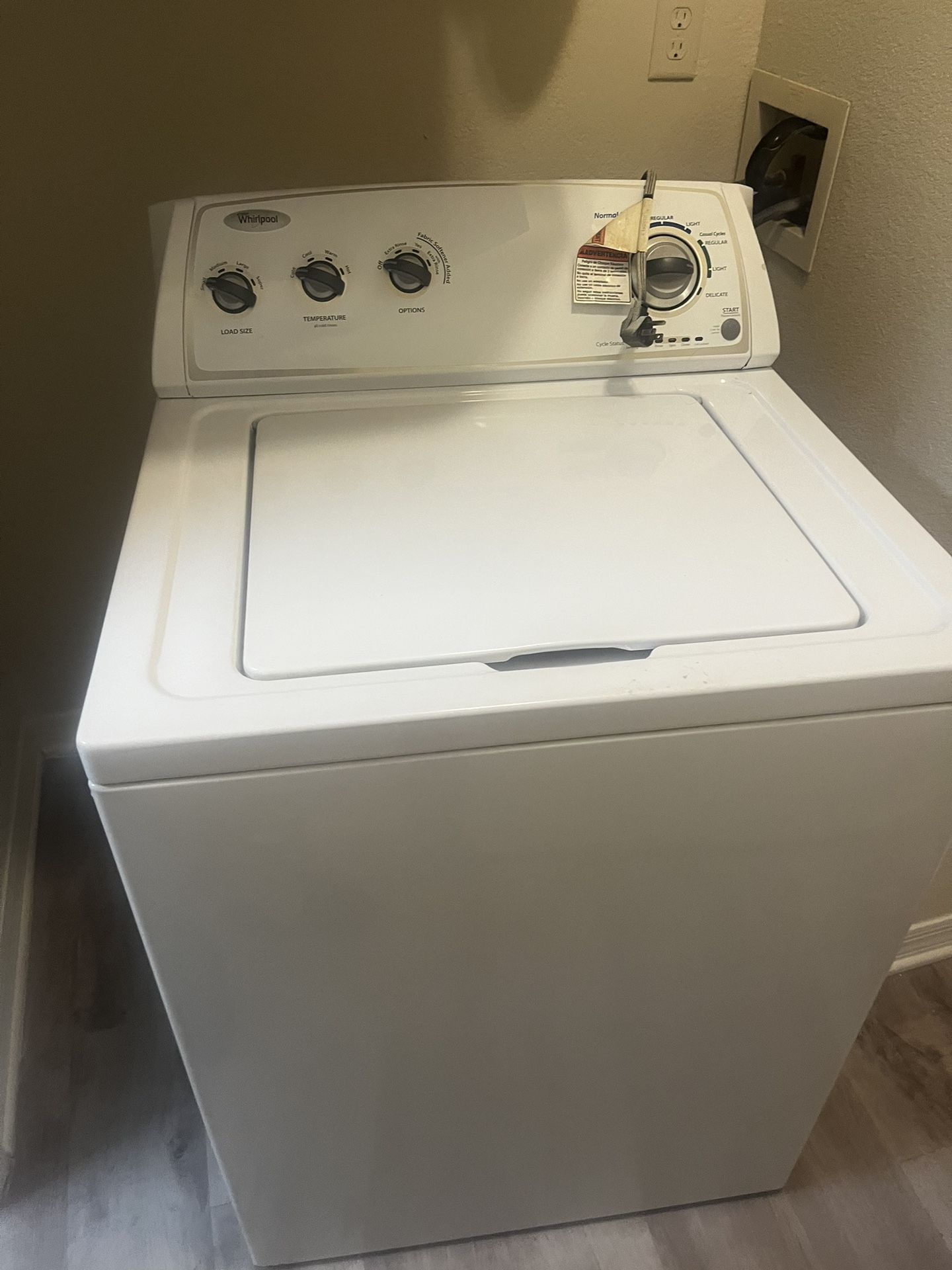 Whirlpool Washer And Dryer