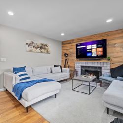 Sectional With Ottoman For Sale