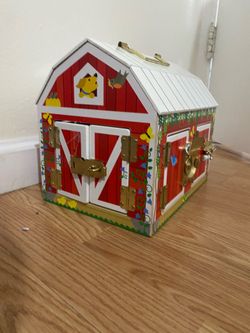 Melissa and Doug wooden farm